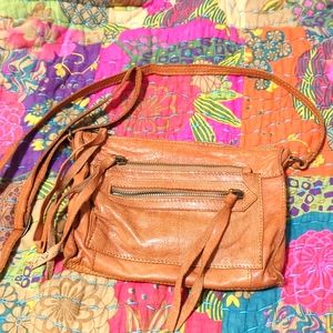 FREE With Purchase Leather crossbody purse